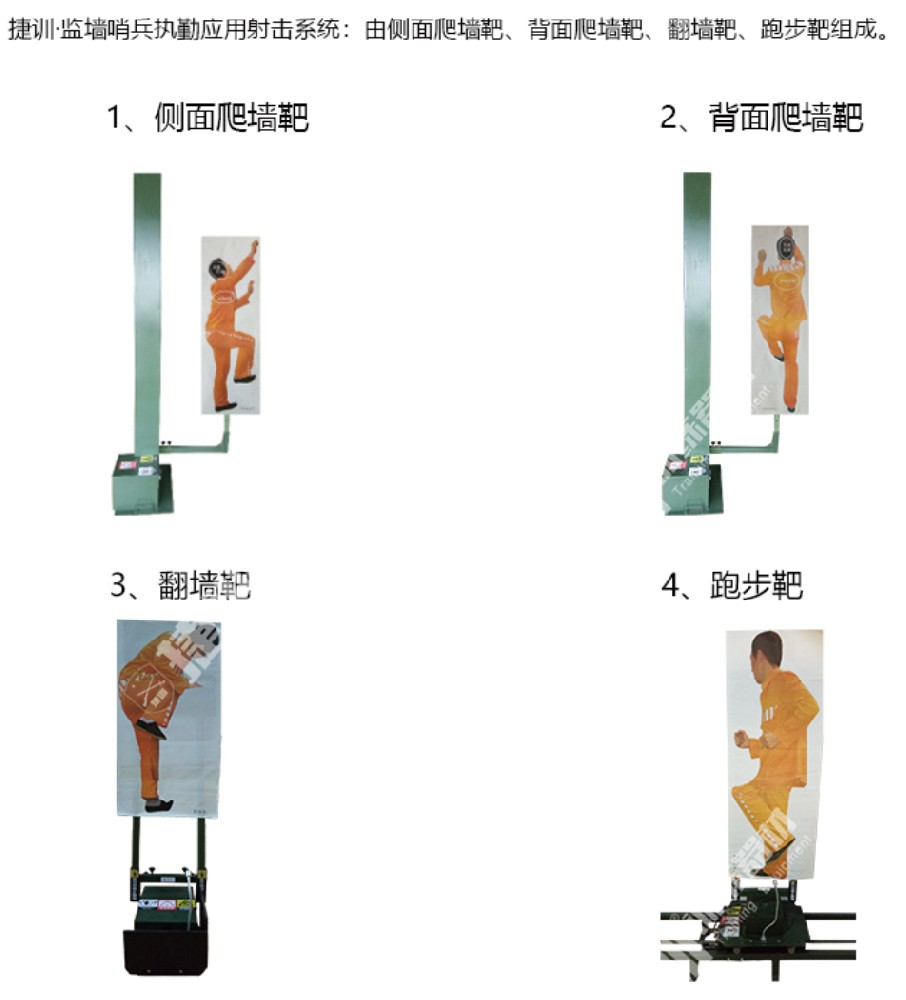 监墙应用射击靶